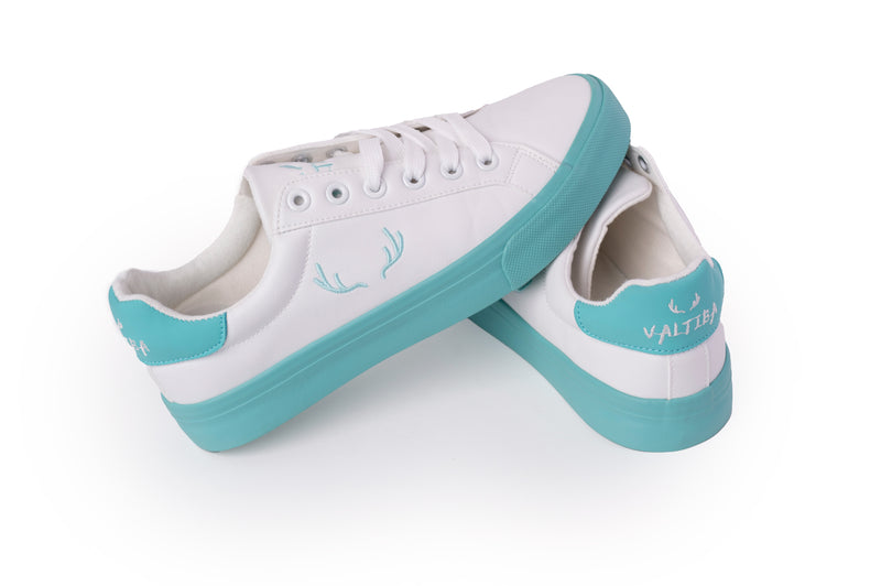 Chaussures de sport turquoise Valtiba