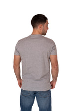 Camiseta Manga Corta Gris Sr Moose